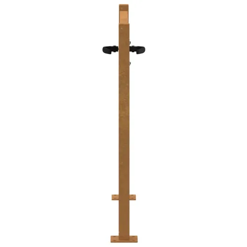 Dvorišna vrata - Vrtna vrata 100x100 cm Corten čelik - 100 x 100 cm Rđa Cijena