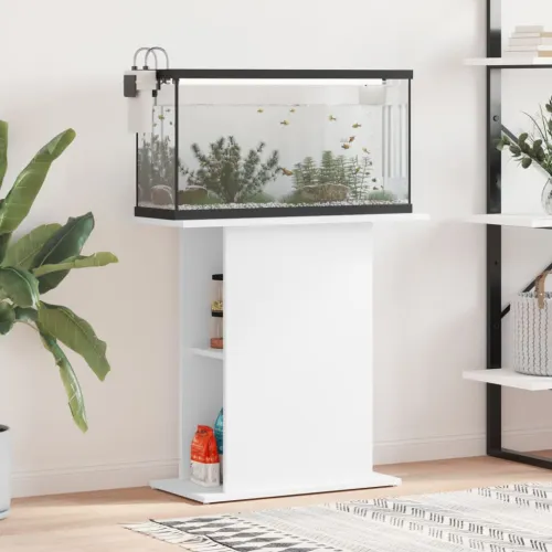 Stalak za akvarij Bijeli 75x36x72,5 cm Konstruirano drvo - Bijela 75 x 36 x 72.5 cm Bijela 75 x 36 x 72.5 cm Cijena