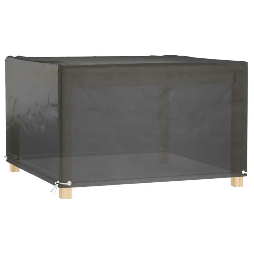 Navlaka za vrtni namještaj sa 8 ušica 132x132x80 cm kvadratna - 132 x 132 x 80 cm 1 Cijena