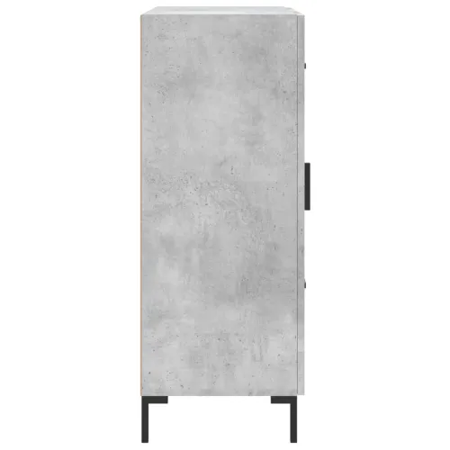 Komoda siva boja betona 69,5x34x90 cm od konstruiranog drva - Beton siva Cijena