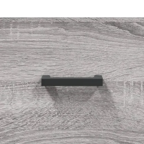 Komoda boja hrasta sonome 69,5 x 34 x 90 cm konstruirano drvo - Sivi hrast sonoma Cijena