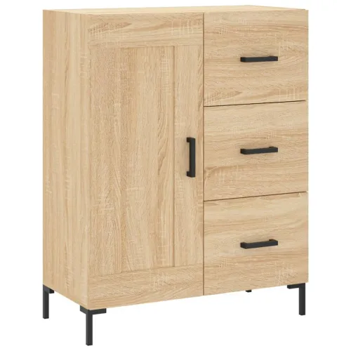 Komoda boja hrasta sonome 69,5x34x90 cm od konstruiranog drva - Sonoma hrast Cijena
