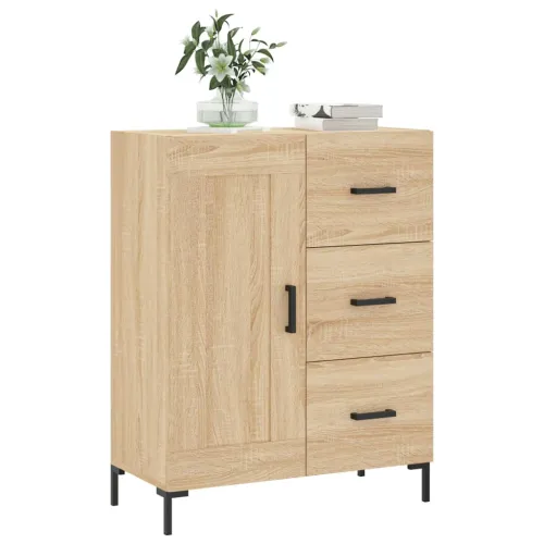 Komoda boja hrasta sonome 69,5x34x90 cm od konstruiranog drva - Sonoma hrast Cijena