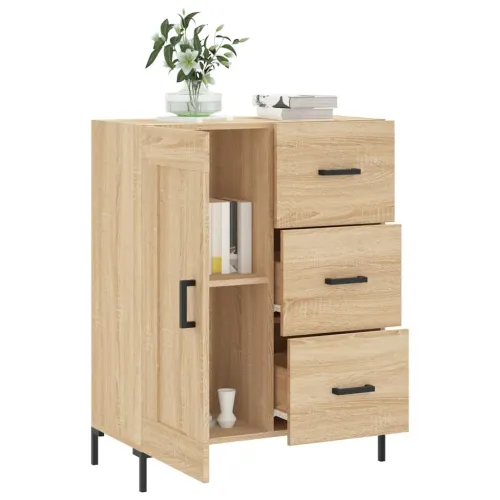 Komoda boja hrasta sonome 69,5x34x90 cm od konstruiranog drva - Sonoma hrast Cijena