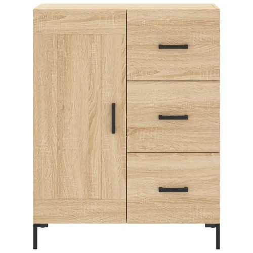 Komoda boja hrasta sonome 69,5x34x90 cm od konstruiranog drva - Sonoma hrast Cijena