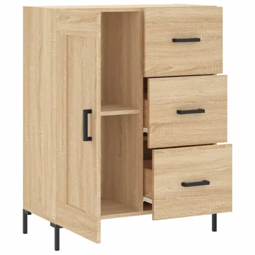 Komoda boja hrasta sonome 69,5x34x90 cm od konstruiranog drva - Sonoma hrast Cijena