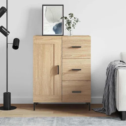 Komoda boja hrasta sonome 69,5x34x90 cm od konstruiranog drva - Sonoma hrast Cijena