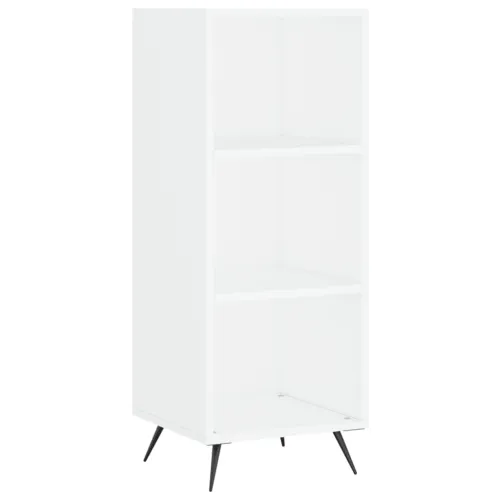 Visoka komoda bijeli 34,5x34x180 cm od konstruiranog drva - Bijela 1 3 police Cijena