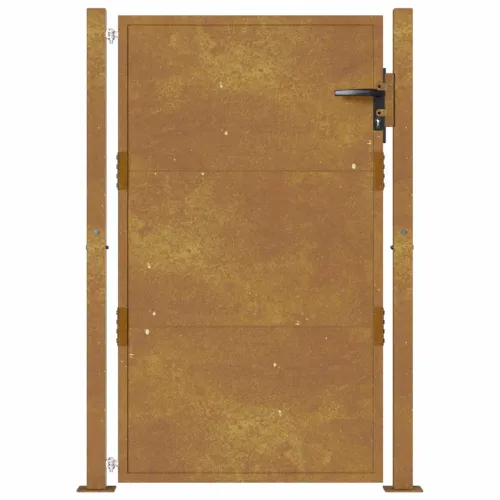 Dvorišna vrata - Vrtna vrata 100x125 cm Corten čelik - 100 x 125 cm 100 x 125 cm Rđa Cijena