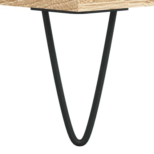 Visoka komoda hrasta sonome 69,5x34x180cm od konstruiranog drva - sonoma hrast 1 1 drvena vrata 3 ladice Sonoma hrast Cijena