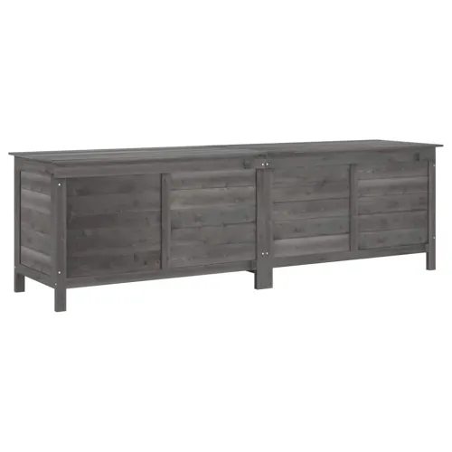 Vrtna kutija za pohranu antracit 198,5x50x56,5 cm od jelovine - Antracit 198.5 x 50 x 56.5 cm Antracit 198.5 x 50 x 56.5 cm Cijena