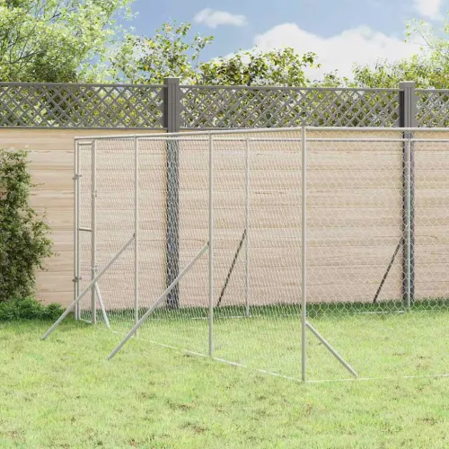 Vanjski kavez za pse srebrni 6 x 10 x 2 m od pocinčanog čelika - 6 x 10 x 2 m Cijena