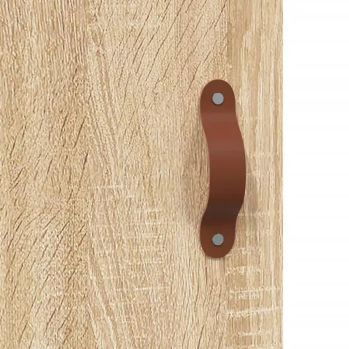 Visoka komoda hrasta sonome 34,5x34x180cm od konstruiranog drva - sonoma hrast 1 1 vrata Cijena