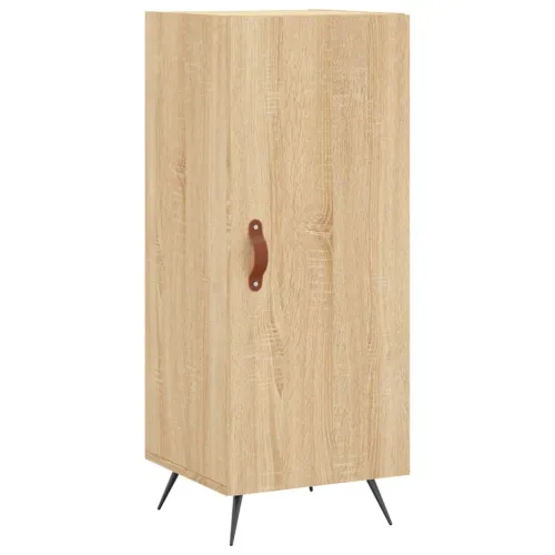Visoka komoda hrasta sonome 34,5x34x180cm od konstruiranog drva - sonoma hrast 1 1 vrata Cijena