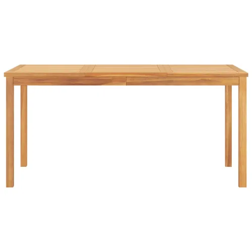 Vrtna garnitura - 5-dijelni vrtni blagovaonski set od masivne tikovine - Dužina stola 160 cm 4 Cijena