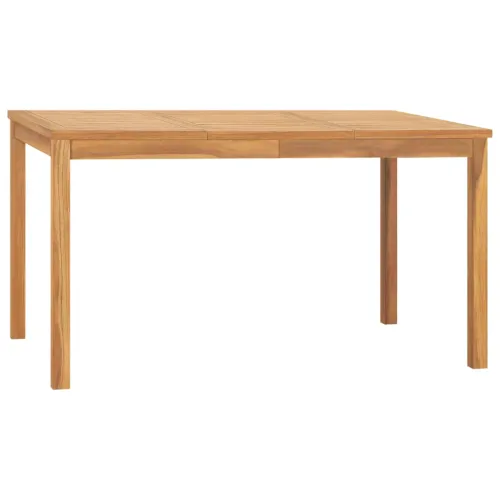 Vrtna garnitura - 7-dijelni vrtni blagovaonski set od masivne tikovine - Dužina stola 140 cm 6 Cijena
