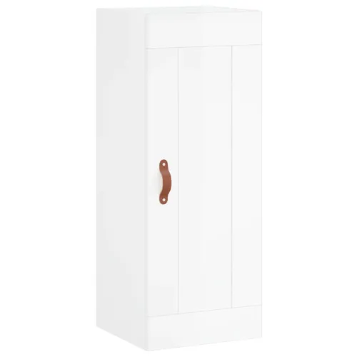 Visoka komoda sjajna bijela 34,5x34x180 cm konstruirano drvo - Visoko sjajno bijela 1 3 ladice Cijena