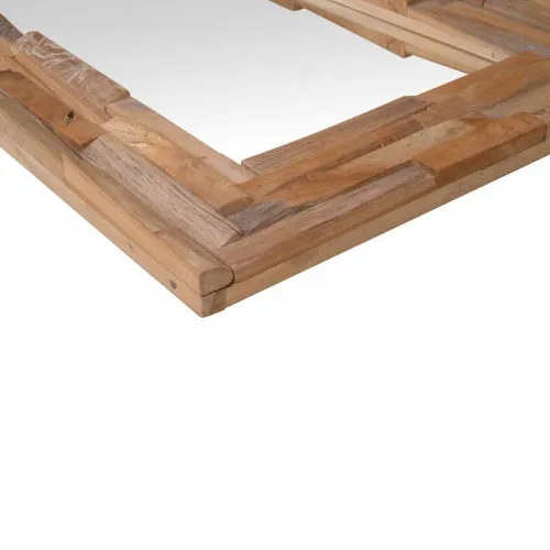Ukrasno Ogledalo od Tikovine 120x60 cm Pravokutno - 120 x 60 cm Cijena