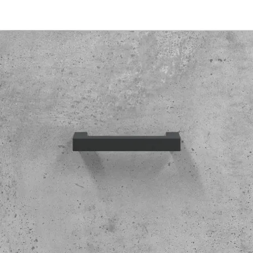 Visoka komoda siva betona 69,5x34x180 cm od konstruiranog drva - Beton siva 1 3 ladice Cijena