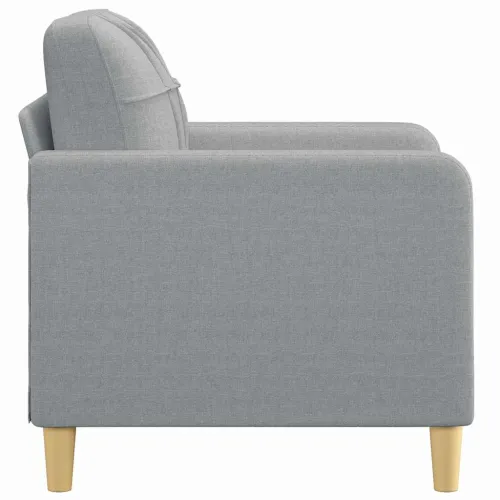 Fotelja svjetlosiva 60 cm od tkanine - Svjetlosiva 60 cm Cijena