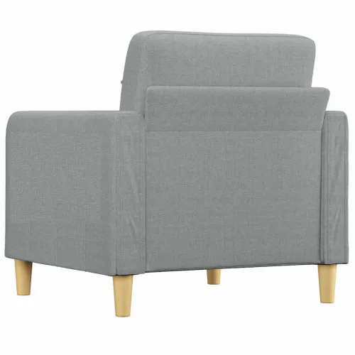 Fotelja svjetlosiva 60 cm od tkanine - Svjetlosiva 60 cm Cijena