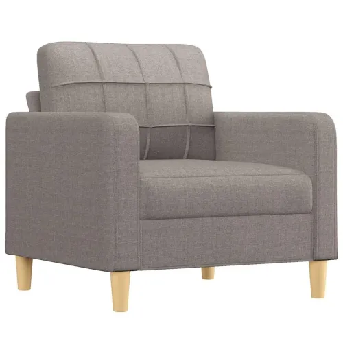 Fotelja smeđesiva 60 cm od tkanine - Sivo-smeđa 60 cm Cijena