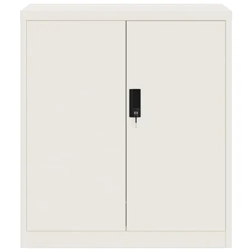 Ormarić za spise bijeli 79 x 40 x 90 cm čelični - Bijela 1 Cijena