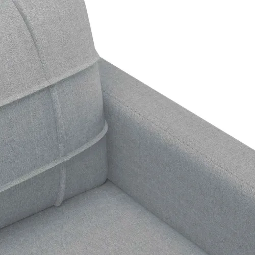Dvosjed od tkanine svjetlosivi 120 cm - Svjetlosiva 120 cm Cijena