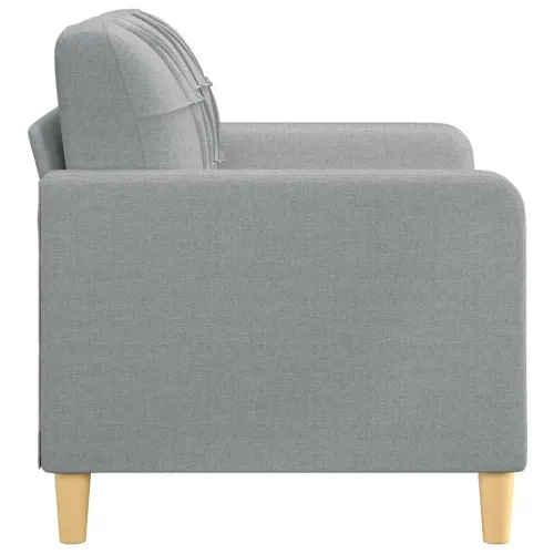 Dvosjed od tkanine svjetlosivi 120 cm - Svjetlosiva 120 cm Cijena