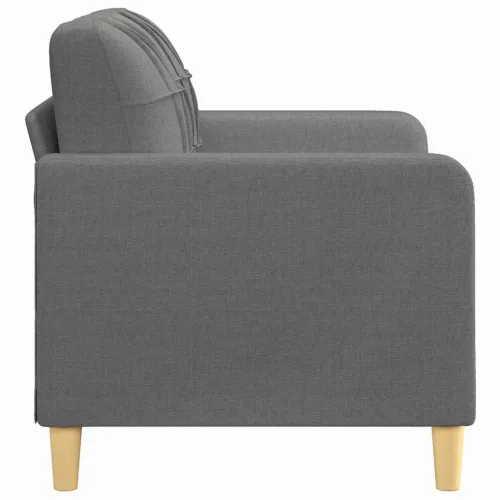 Dvosjed od tkanine tamnosivi 120 cm - Tamno siva 120 cm Cijena