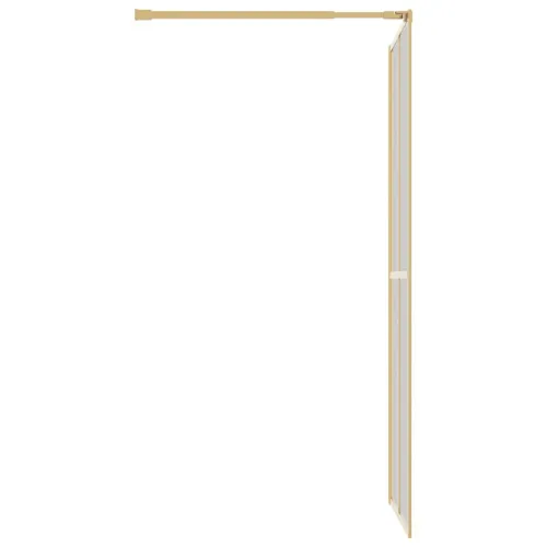 Stijenka za walk-in tuš sa staklom ESG zlatna 90 x 195 cm - Zlatno 90 x 195 cm Cijena