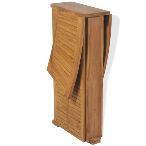 Sklopivi barski stol od masivne tikovine 155 x 53 x 105 cm Cijena