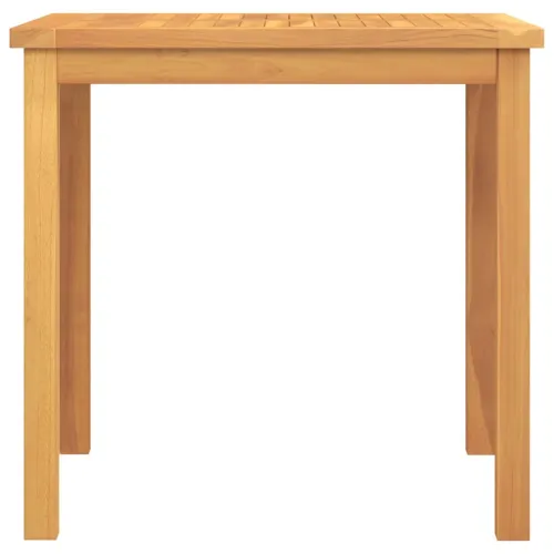 Vrtna garnitura - 5-dijelni vrtni blagovaonski set od masivne tikovine - Dužina stola 80 cm 4 Cijena