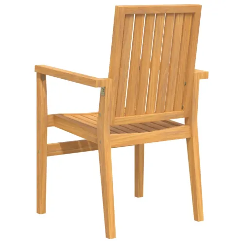 Vrtna garnitura - 5-dijelni vrtni blagovaonski set od masivne tikovine - Dužina stola 80 cm 4 Cijena