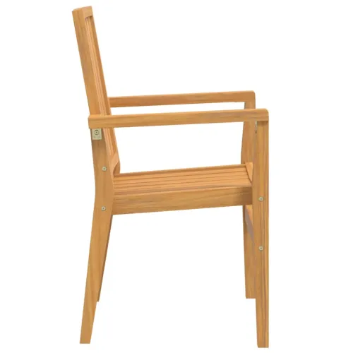 Vrtna garnitura - 5-dijelni vrtni blagovaonski set od masivne tikovine - Dužina stola 80 cm 4 Cijena