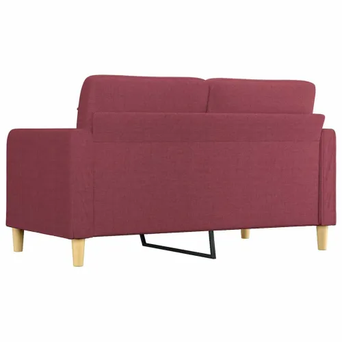 Dvosjed od tkanine crvena boja vina 140 cm - Boja crnog vina 140 cm Cijena