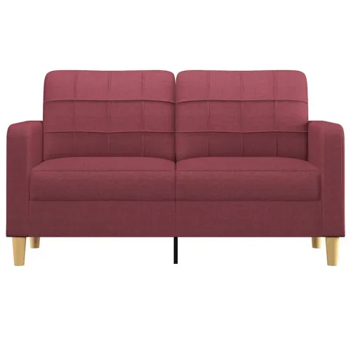 Dvosjed od tkanine crvena boja vina 140 cm - Boja crnog vina 140 cm Cijena