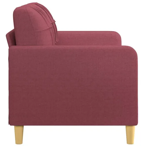 Dvosjed od tkanine crvena boja vina 140 cm - Boja crnog vina 140 cm Cijena