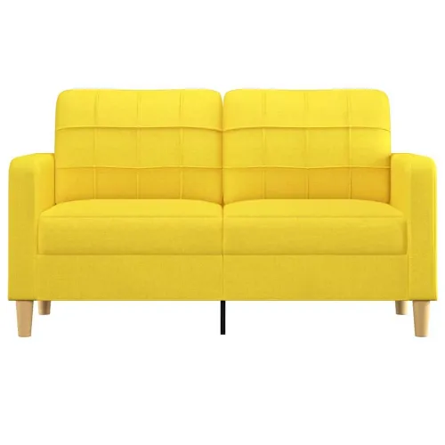 Dvosjed od tkanine svjetložuti 140 cm - Svjetložuta 140 cm Cijena