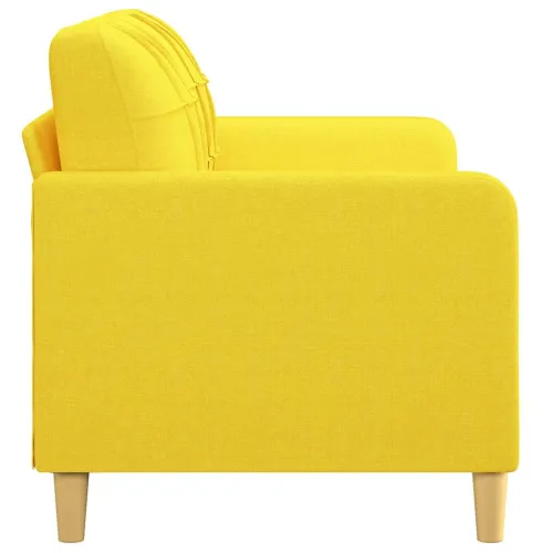 Dvosjed od tkanine svjetložuti 140 cm - Svjetložuta 140 cm Cijena