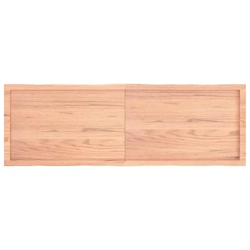 Stolna ploča svjetlosmeđa 160x50x(2-4) cm obrađena hrastovina - Svjetlosmeđa 160 x 50 x 4 cm Cijena