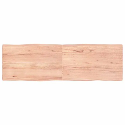 Stolna ploča svjetlosmeđa 160x50x(2-4) cm obrađena hrastovina - Svjetlosmeđa 160 x 50 x 4 cm Cijena