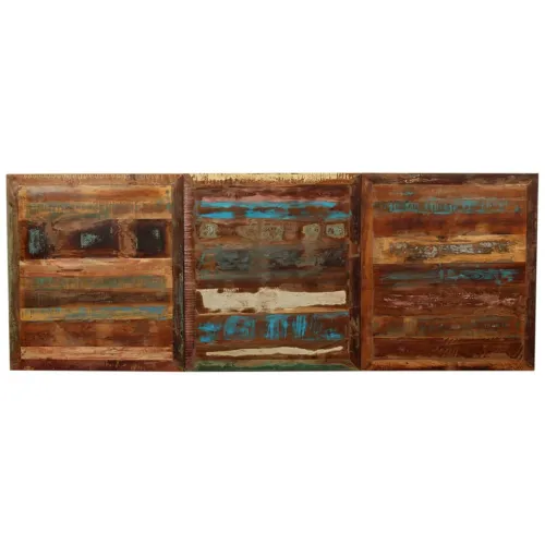 Blagovaonski Stol Masivno Obnovljeno Drvo 180 cm - Tamno smeđa 180 x 90 x 76 cm Cijena