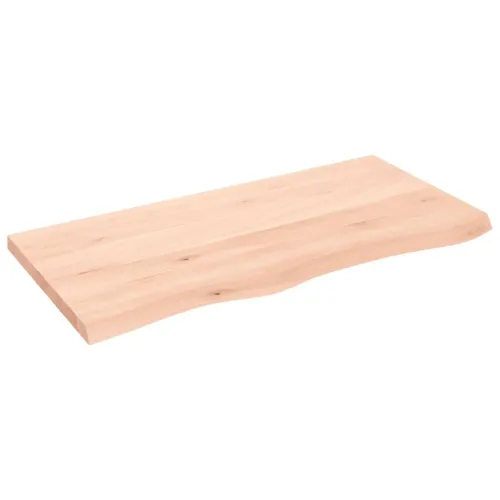 Stolna ploča 100x50x(2-4) cm od netretirane masivne hrastovine - Prirodna 100 x 50 x 4 cm Cijena