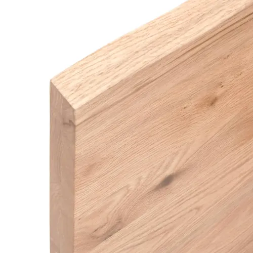 Stolna ploča svjetlosmeđa 80x40x(2-4) cm tretirana hrastovina - Svjetlosmeđa 80 x 40 x 4 cm Cijena