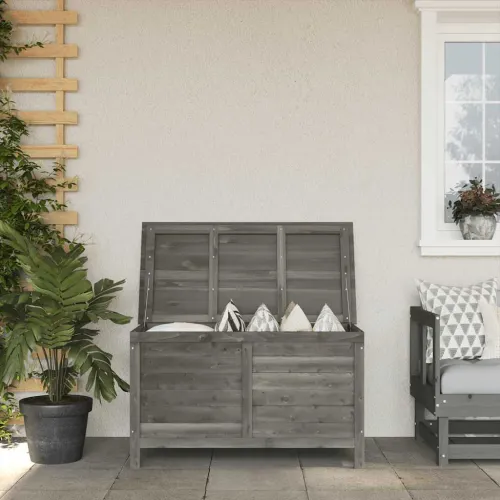 Vrtna kutija za pohranu antracit 99 x 49,5 x 58,5 od jelovine - Antracit 99 x 49.5 x 58.5 cm Antracit 99 x 49.5 x 58.5 cm Cijena
