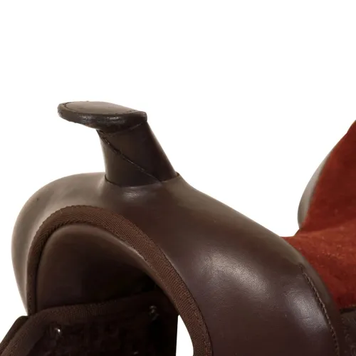 Western Sedlo, Uzda i Obujmica Prava Koža 15 ” Smeđe - Smeđa 15 in Cijena