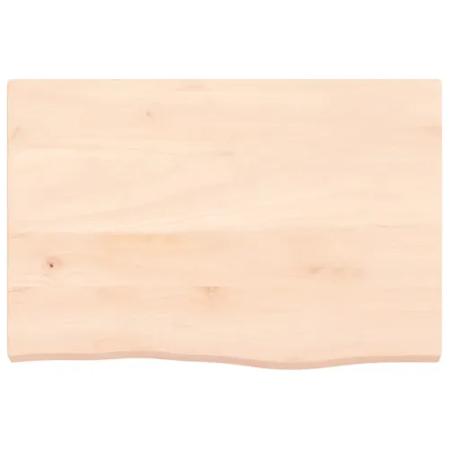 Stolna ploča 60x40x(2-4) cm od netretirane masivne hrastovine - Prirodna 60 x 40 x 4 cm Cijena
