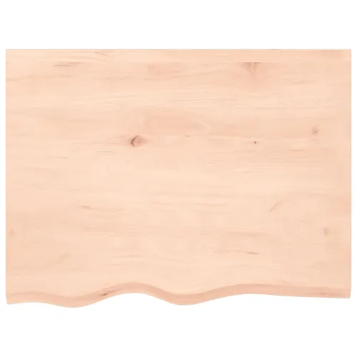 Stolna ploča 80 x 60 x 2 cm od netretirane masivne hrastovine - Prirodna 80 x 60 x 2 cm Cijena