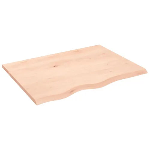 Stolna ploča 80 x 60 x 2 cm od netretirane masivne hrastovine - Prirodna 80 x 60 x 2 cm Cijena